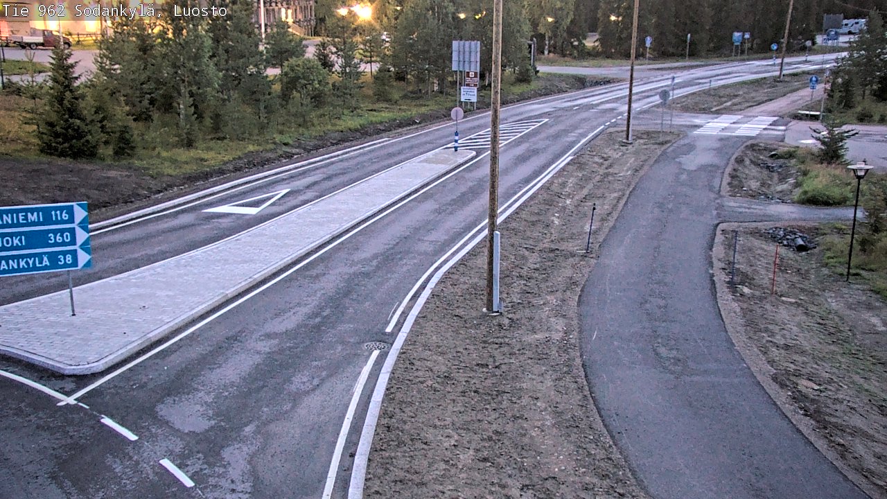 Kelikamerat Kuva Tie 962 Sodankylä, Luosto, Sodankylä, Lappi