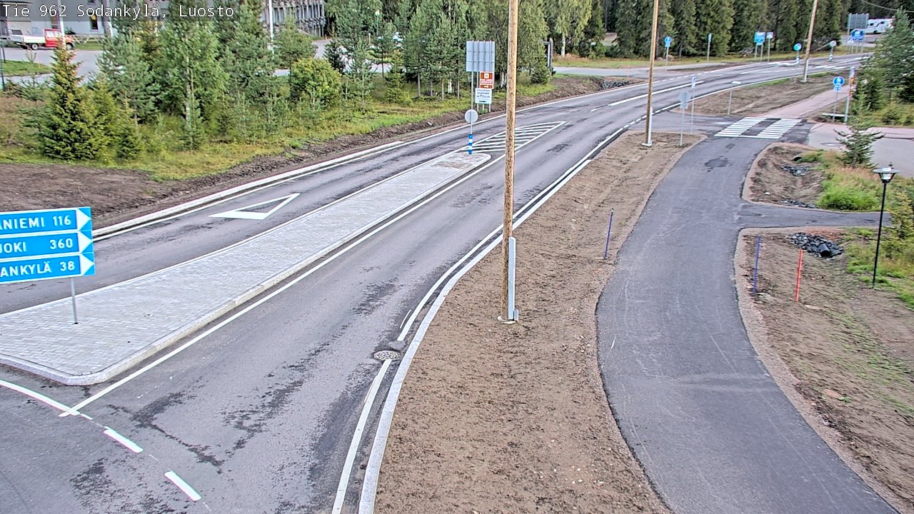 Kelikamerat Kuva Tie 962 Sodankylä, Luosto, Sodankylä, Lappi