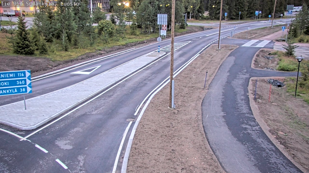 Kelikamerat Kuva Tie 962 Sodankylä, Luosto, Sodankylä, Lappi