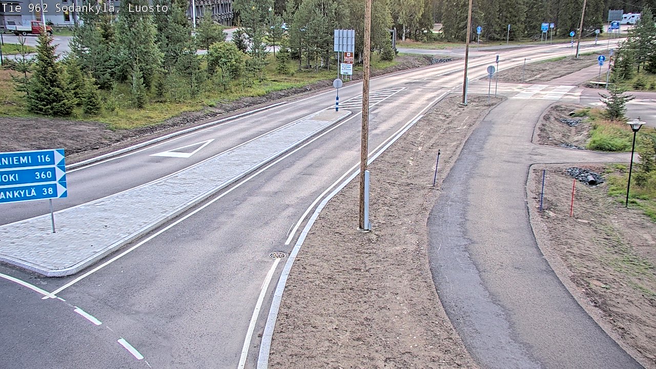 Kelikamerat Kuva Tie 962 Sodankylä, Luosto, Sodankylä, Lappi