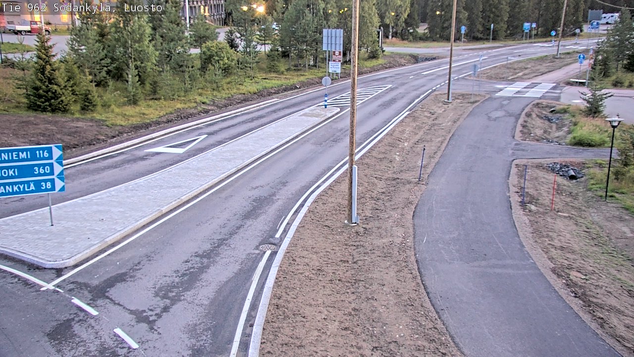 Kelikamerat Kuva Tie 962 Sodankylä, Luosto, Sodankylä, Lappi