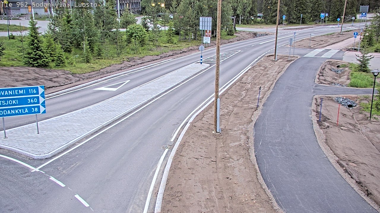 Kelikamerat Kuva Tie 962 Sodankylä, Luosto, Sodankylä, Lappi