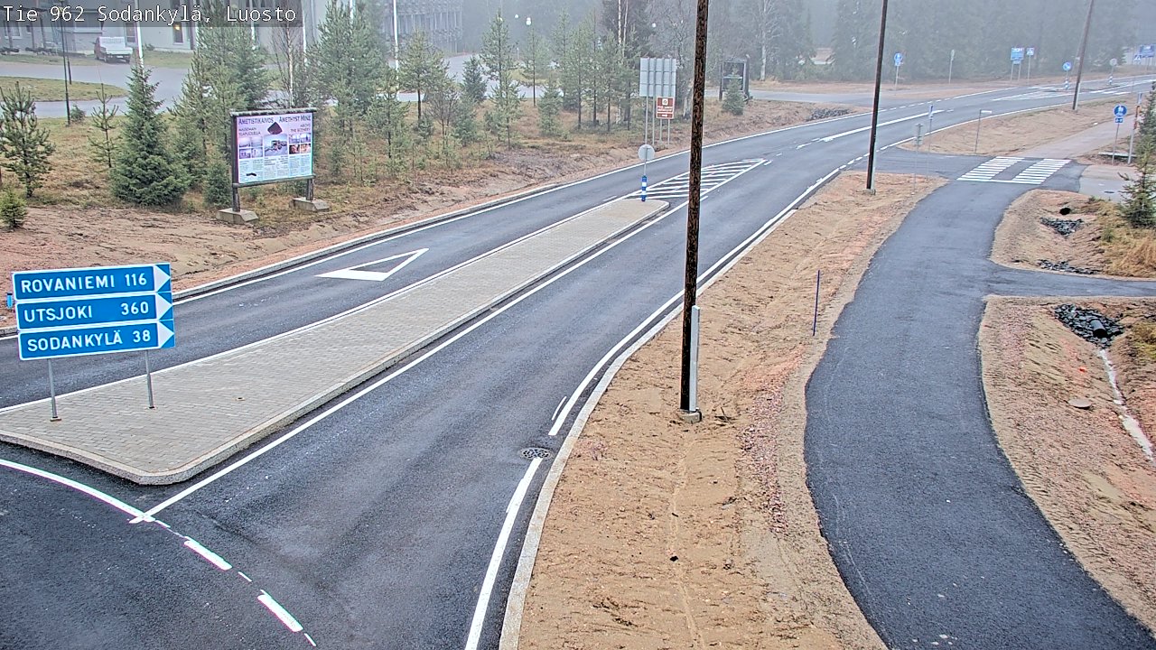 Kelikamerat Kuva Tie 962 Sodankylä, Luosto, Sodankylä, Lappi