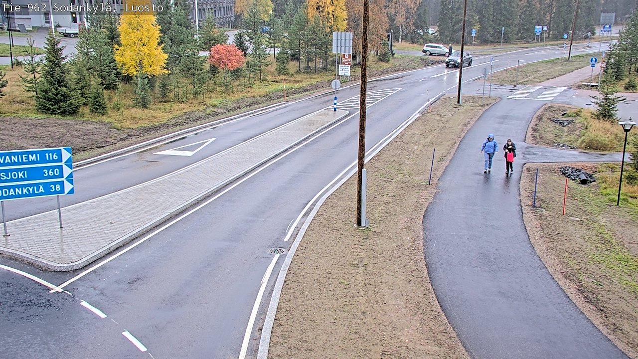 Kelikamerat Kuva Tie 962 Sodankylä, Luosto, Sodankylä, Lappi