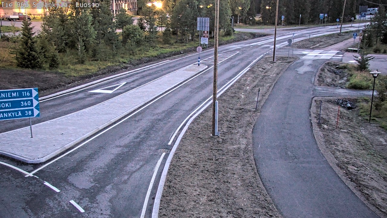 Kelikamerat Kuva Tie 962 Sodankylä, Luosto, Sodankylä, Lappi