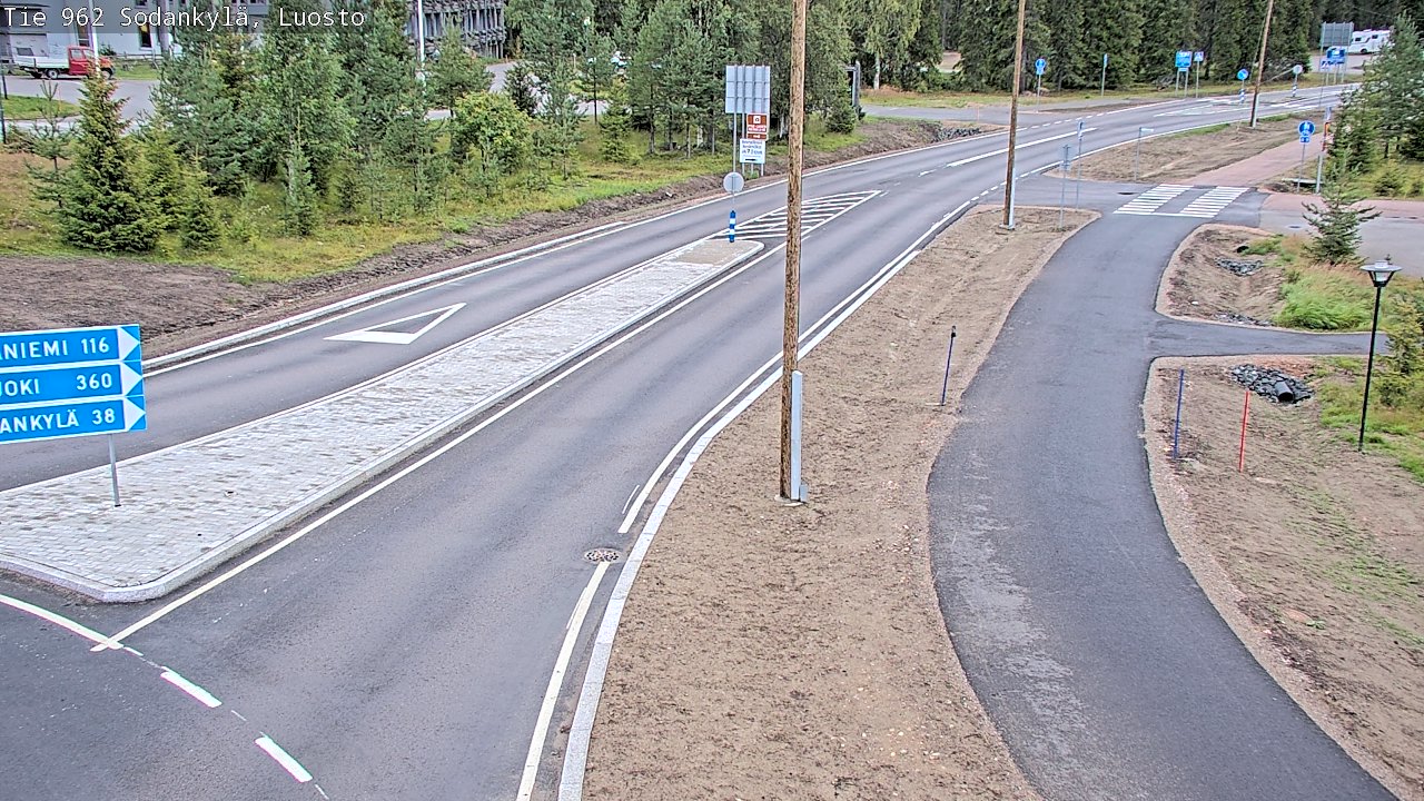 Kelikamerat Kuva Tie 962 Sodankylä, Luosto, Sodankylä, Lappi