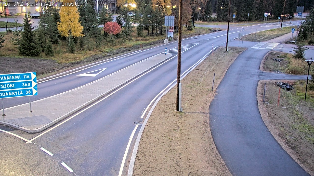 Kelikamerat Kuva Tie 962 Sodankylä, Luosto, Sodankylä, Lappi