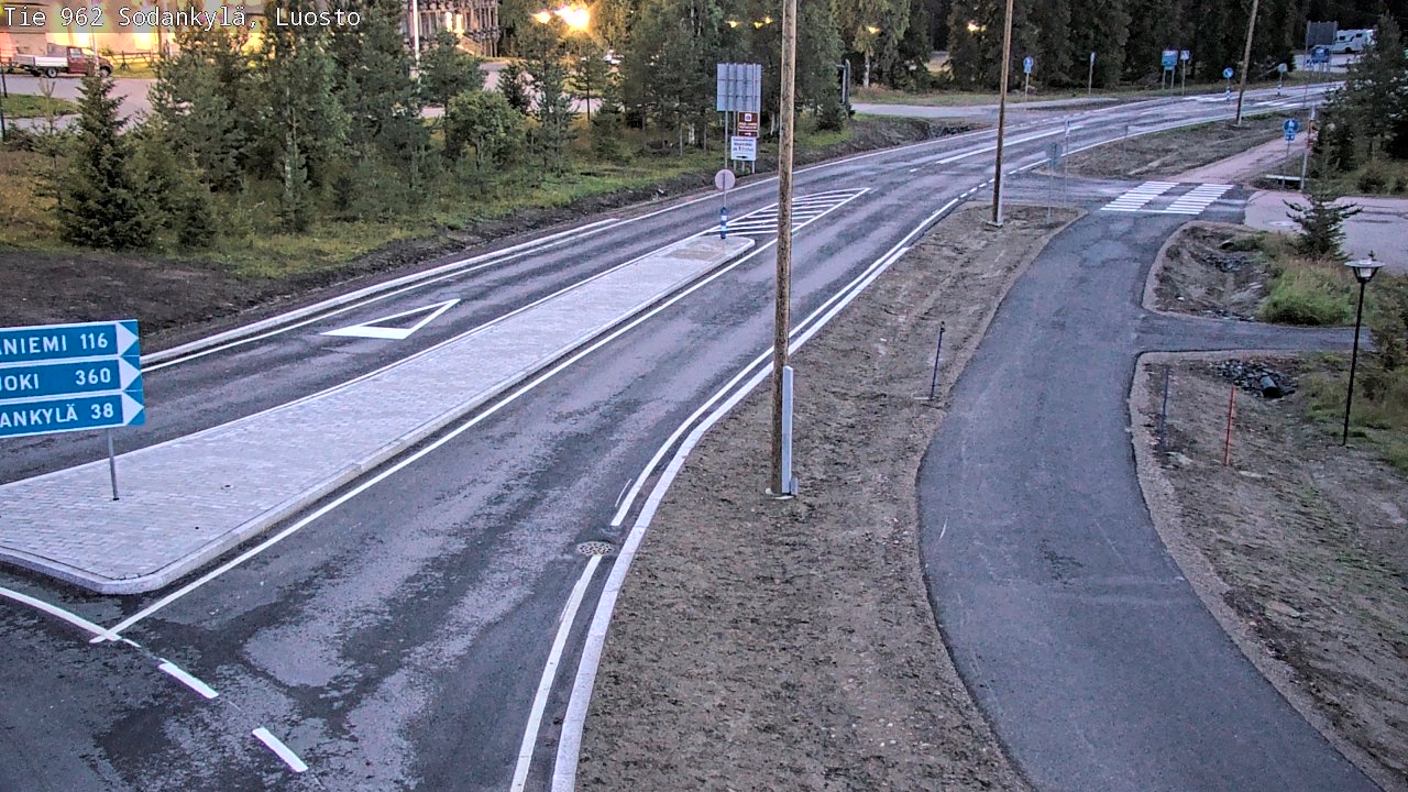 Kelikamerat Kuva Tie 962 Sodankylä, Luosto, Sodankylä, Lappi