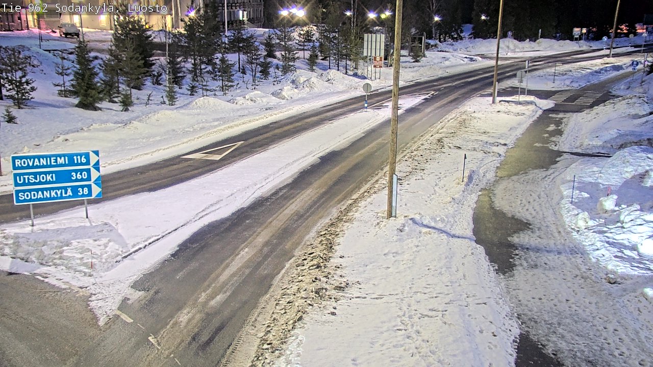 Kelikamerat Kuva Tie 962 Sodankylä, Luosto, Sodankylä, Lappi