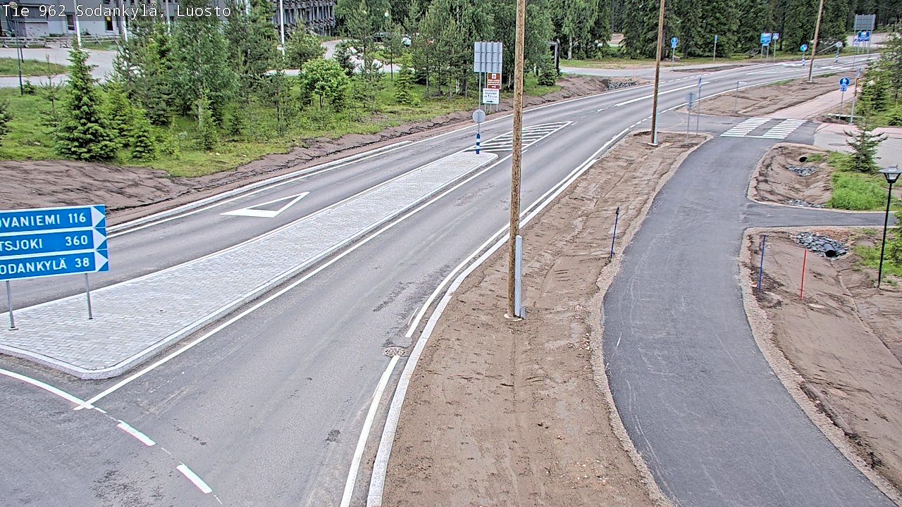 Kelikamerat Kuva Tie 962 Sodankylä, Luosto, Sodankylä, Lappi