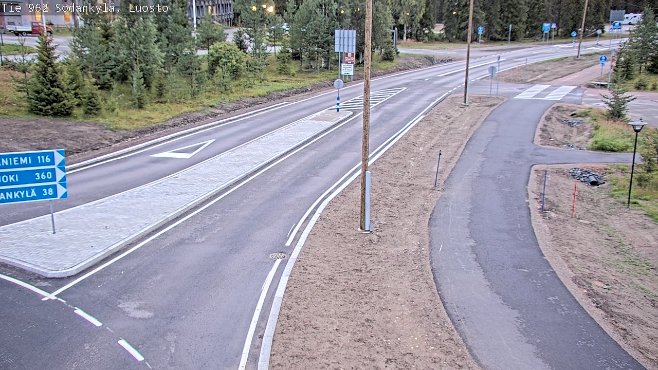 Kelikamerat Kuva Tie 962 Sodankylä, Luosto, Sodankylä, Lappi