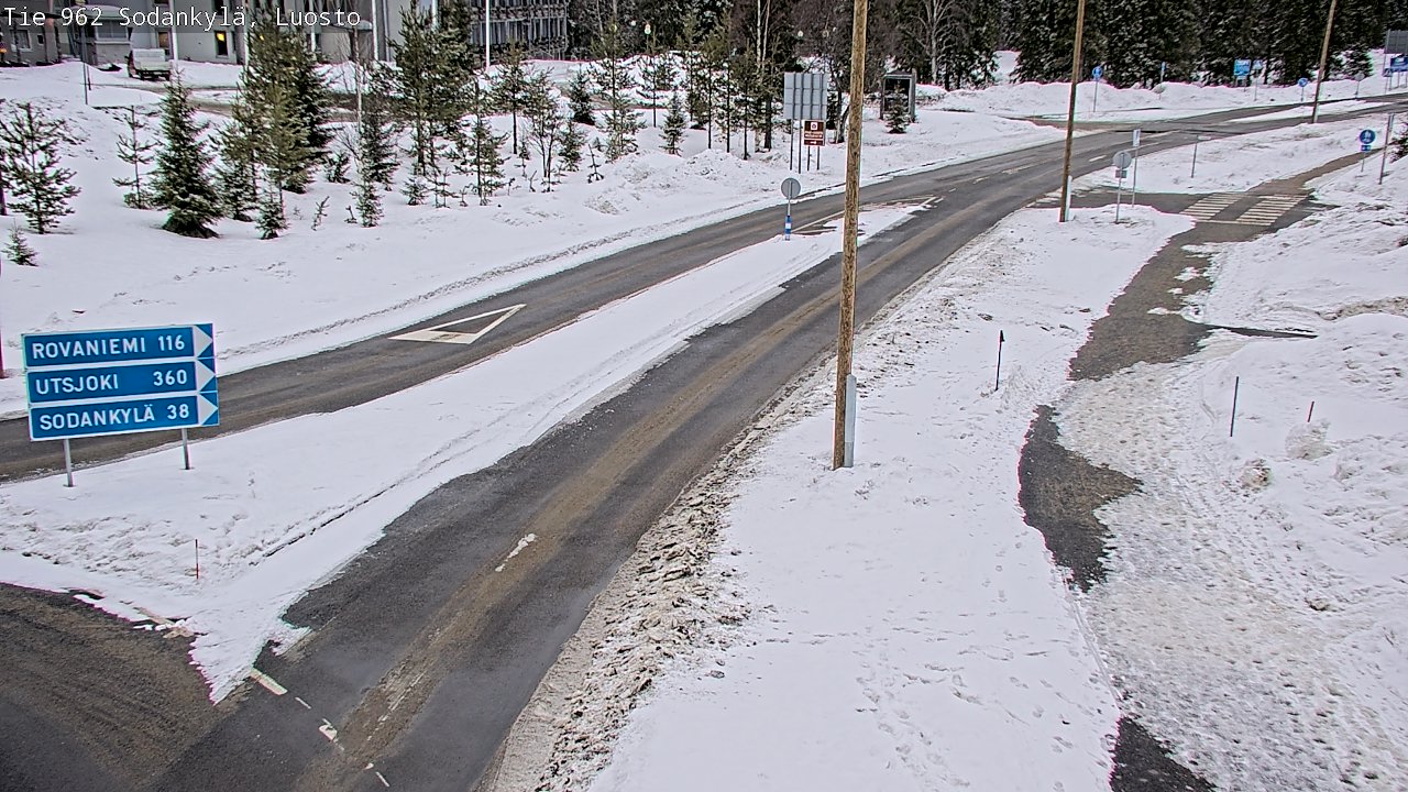 Kelikamerat Kuva Tie 962 Sodankylä, Luosto, Sodankylä, Lappi