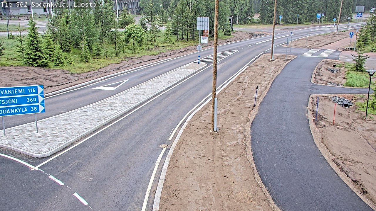 Kelikamerat Kuva Tie 962 Sodankylä, Luosto, Sodankylä, Lappi