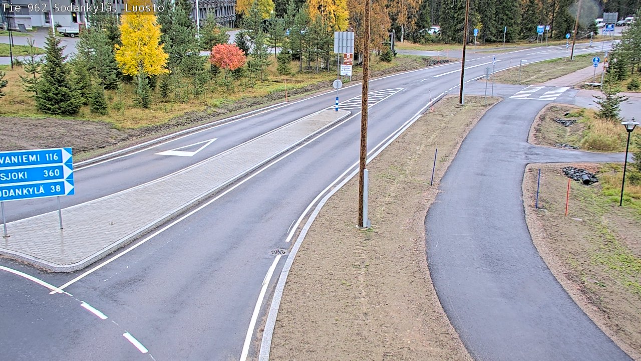 Kelikamerat Kuva Tie 962 Sodankylä, Luosto, Sodankylä, Lappi