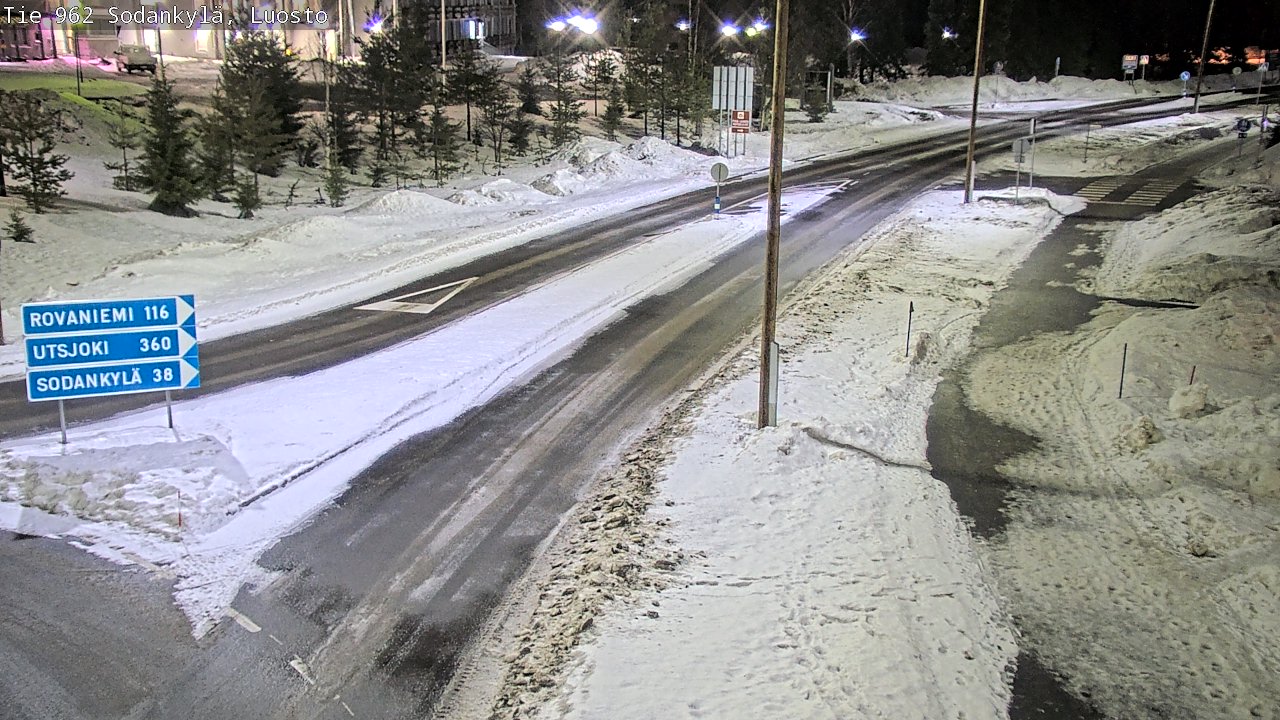 Kelikamerat Kuva Tie 962 Sodankylä, Luosto, Sodankylä, Lappi