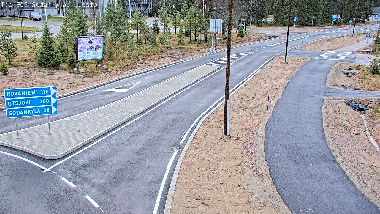 Kelikamerat Kuva Tie 962 Sodankylä, Luosto, Sodankylä, Lappi