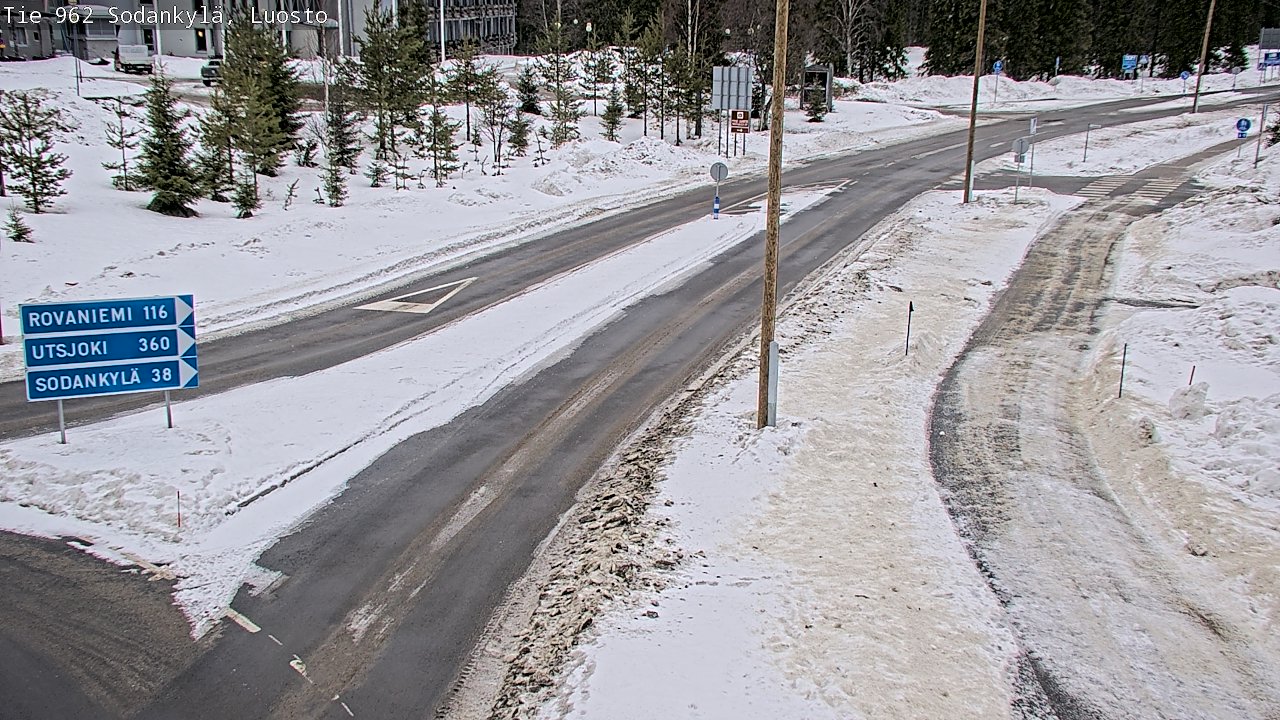 Kelikamerat Kuva Tie 962 Sodankylä, Luosto, Sodankylä, Lappi