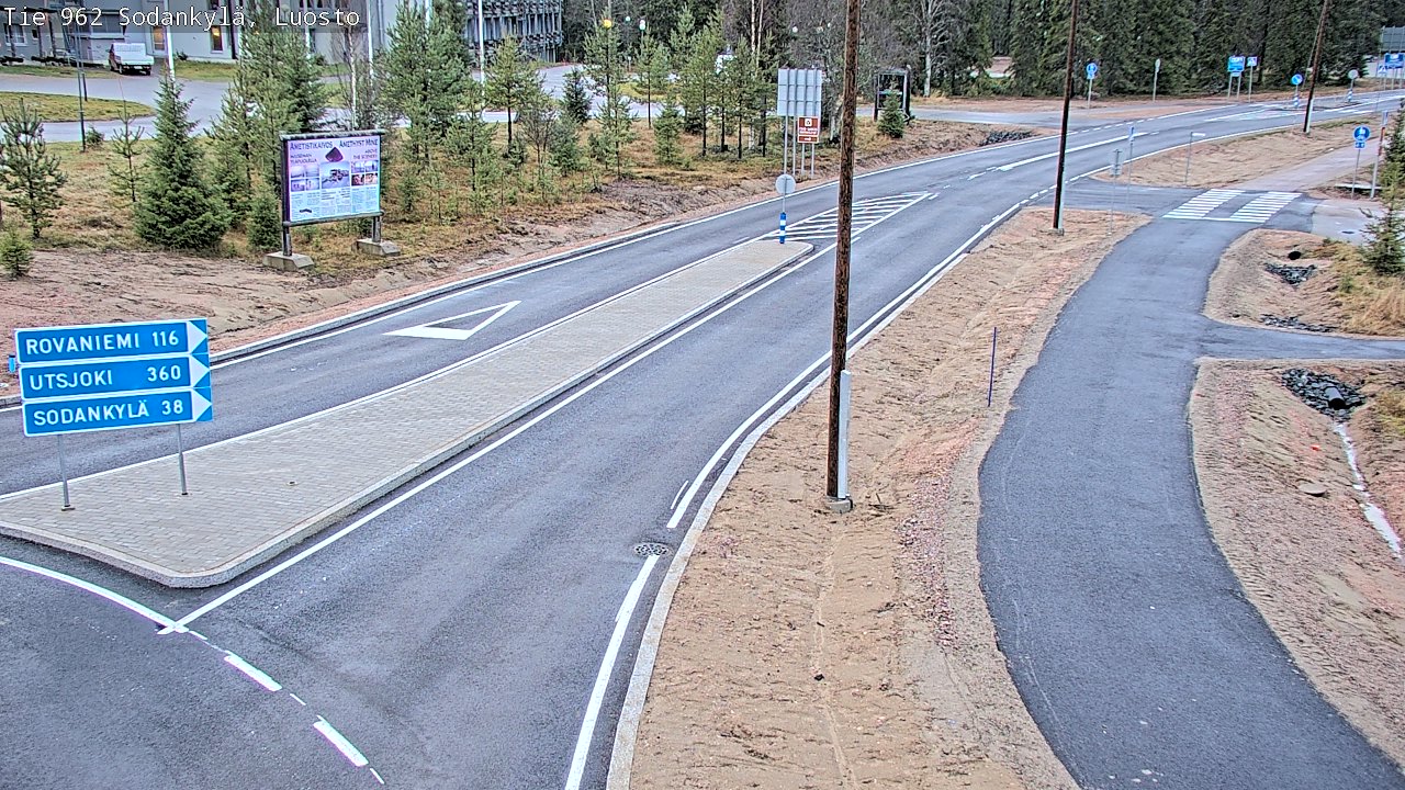 Kelikamerat Kuva Tie 962 Sodankylä, Luosto, Sodankylä, Lappi