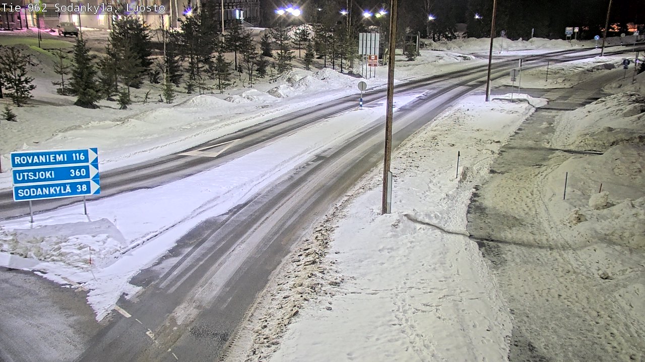 Kelikamerat Kuva Tie 962 Sodankylä, Luosto, Sodankylä, Lappi