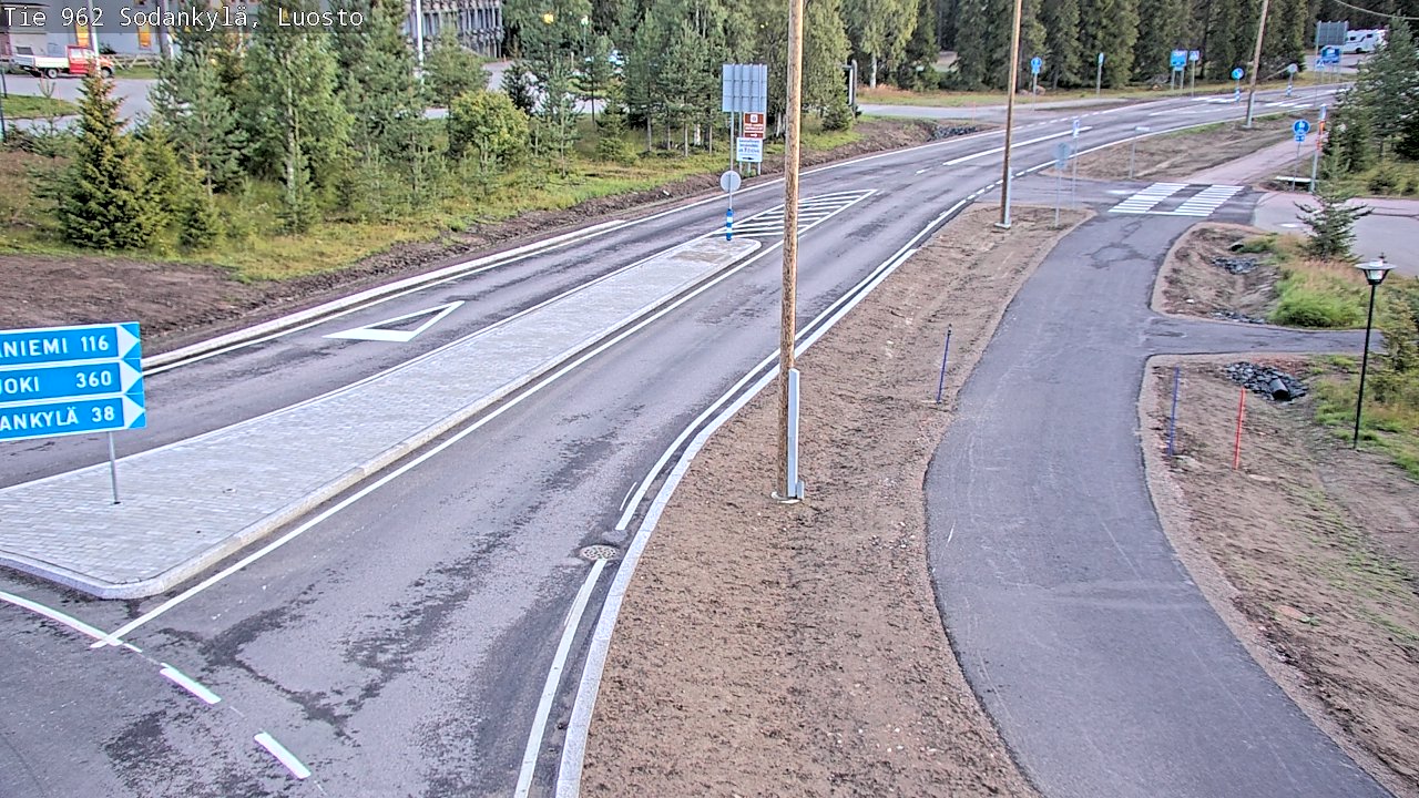 Kelikamerat Kuva Tie 962 Sodankylä, Luosto, Sodankylä, Lappi