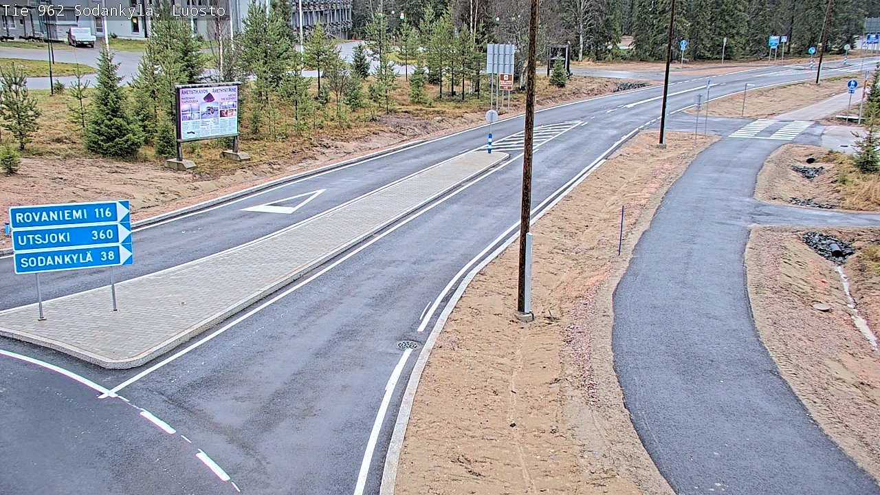 Kelikamerat Kuva Tie 962 Sodankylä, Luosto, Sodankylä, Lappi