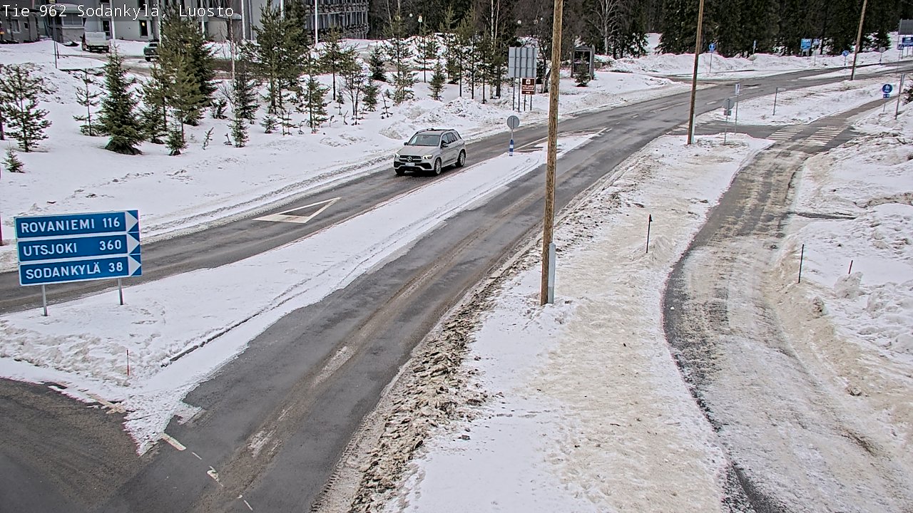 Kelikamerat Kuva Tie 962 Sodankylä, Luosto, Sodankylä, Lappi