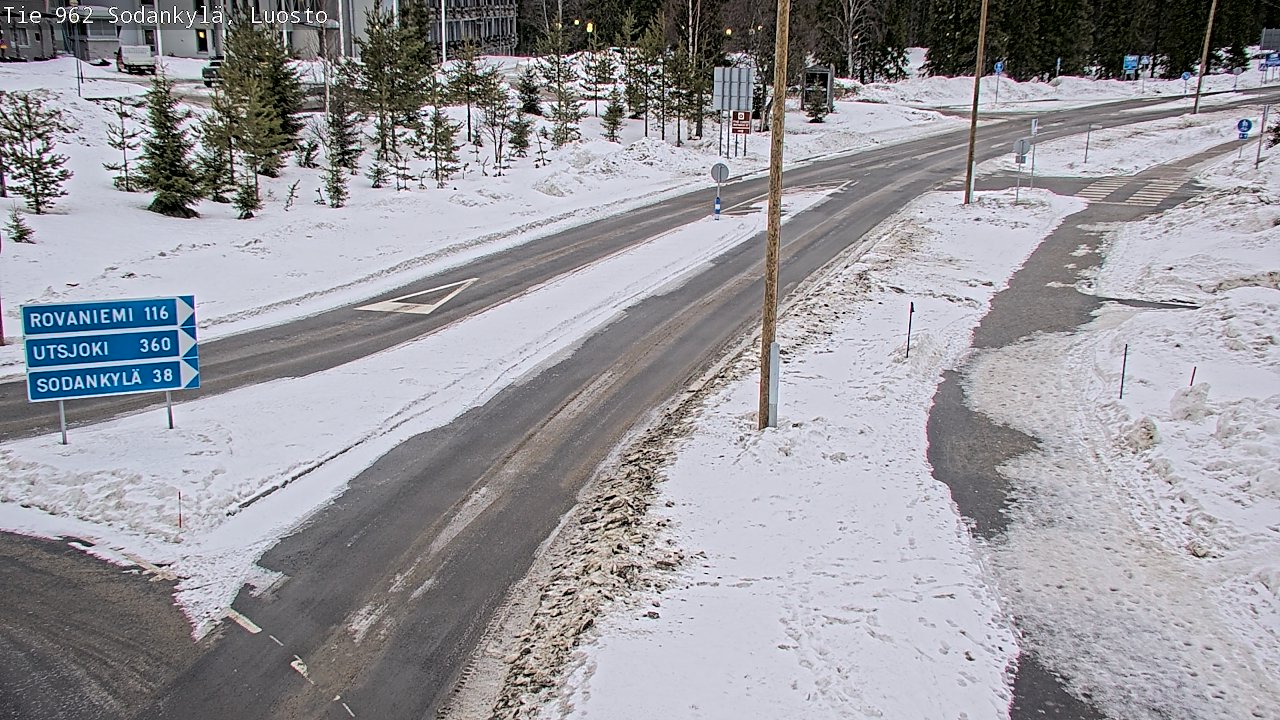 Kelikamerat Kuva Tie 962 Sodankylä, Luosto, Sodankylä, Lappi