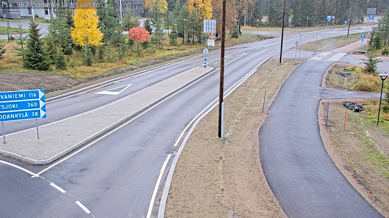Weather Camera Image Road 962 Sodankylä, Luosto, Sodankylä, Lappi