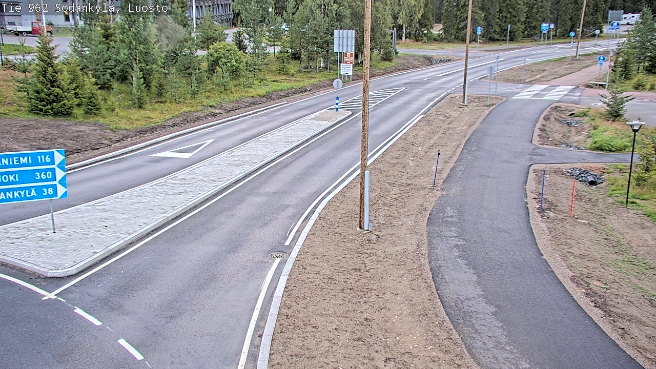 Kelikamerat Kuva Tie 962 Sodankylä, Luosto, Sodankylä, Lappi