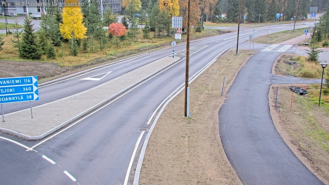 Kelikamerat Kuva Tie 962 Sodankylä, Luosto, Sodankylä, Lappi