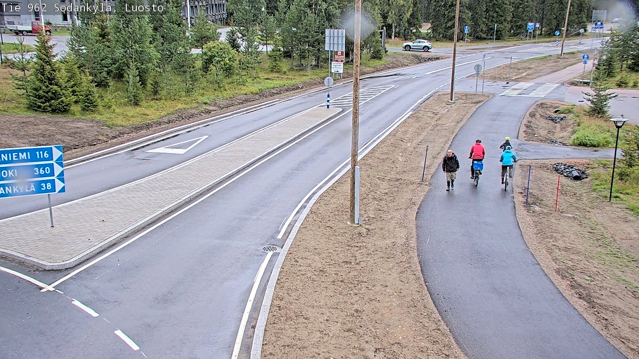 Kelikamerat Kuva Tie 962 Sodankylä, Luosto, Sodankylä, Lappi