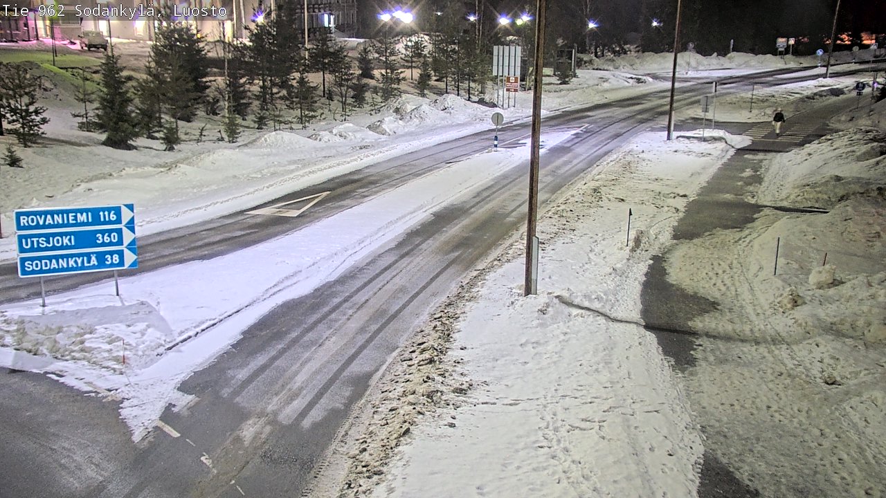 Kelikamerat Kuva Tie 962 Sodankylä, Luosto, Sodankylä, Lappi