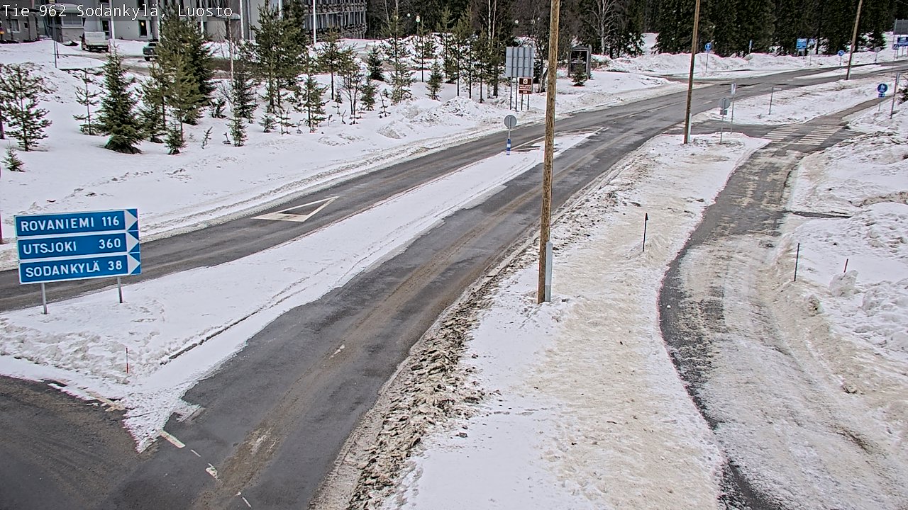 Kelikamerat Kuva Tie 962 Sodankylä, Luosto, Sodankylä, Lappi