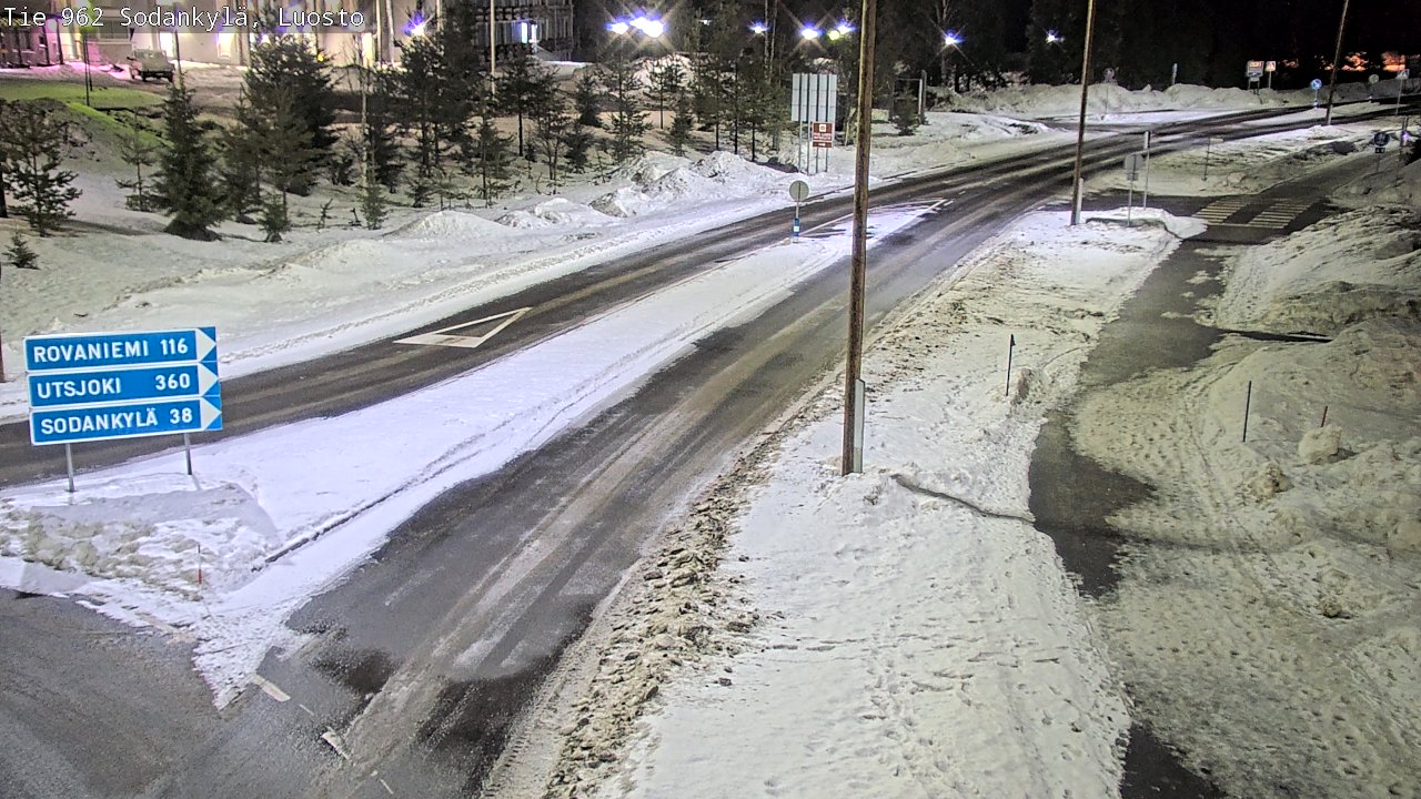 Kelikamerat Kuva Tie 962 Sodankylä, Luosto, Sodankylä, Lappi