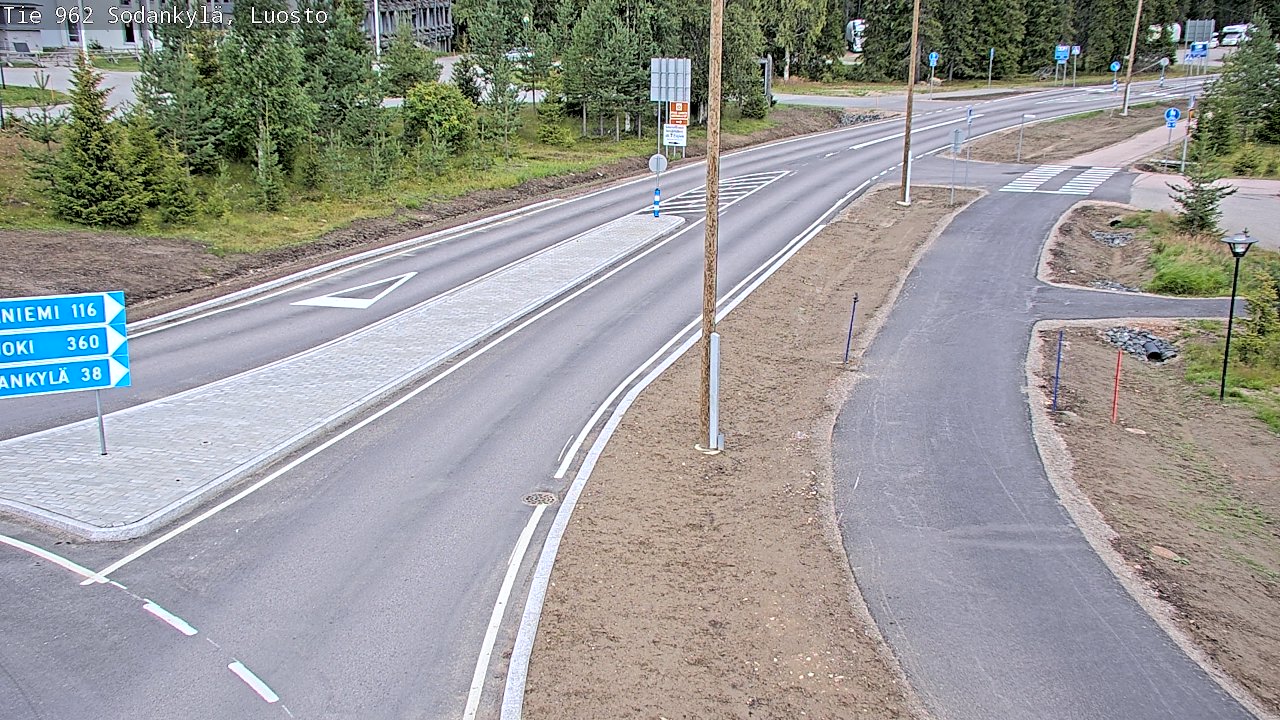 Kelikamerat Kuva Tie 962 Sodankylä, Luosto, Sodankylä, Lappi