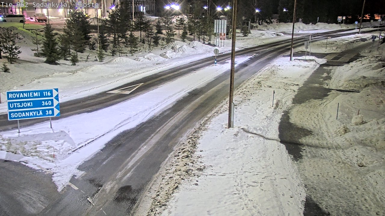 Kelikamerat Kuva Tie 962 Sodankylä, Luosto, Sodankylä, Lappi