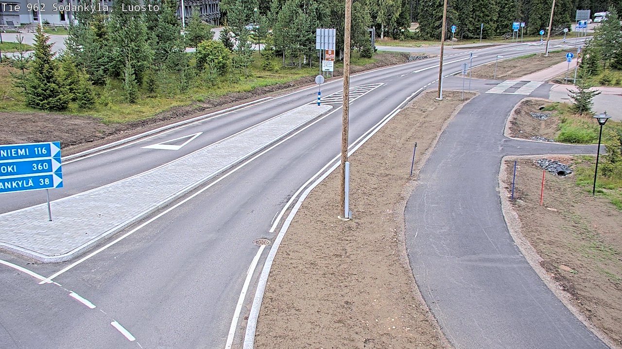 Kelikamerat Kuva Tie 962 Sodankylä, Luosto, Sodankylä, Lappi