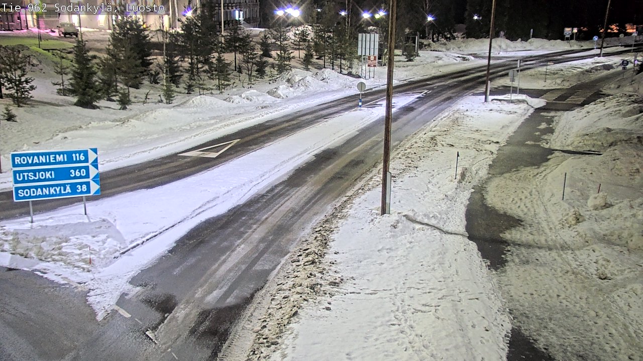 Kelikamerat Kuva Tie 962 Sodankylä, Luosto, Sodankylä, Lappi