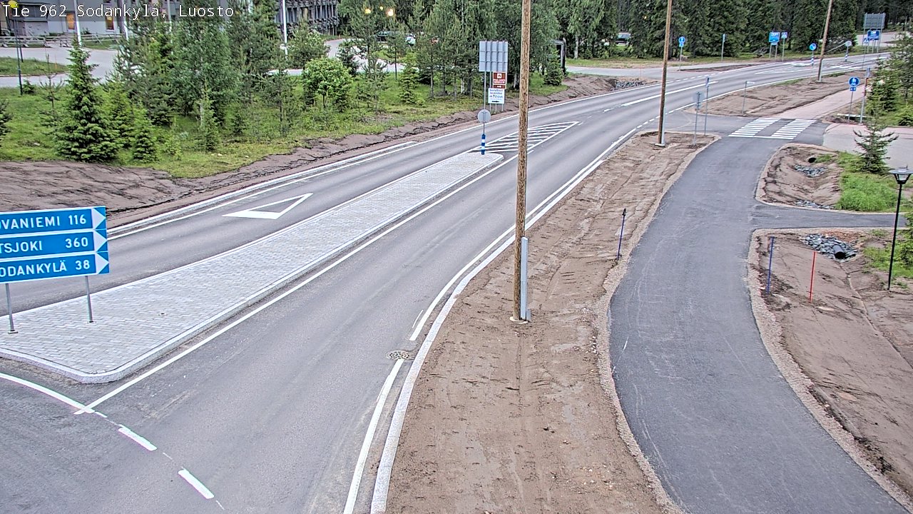 Kelikamerat Kuva Tie 962 Sodankylä, Luosto, Sodankylä, Lappi