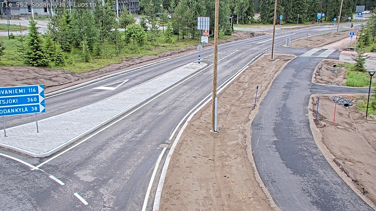 Kelikamerat Kuva Tie 962 Sodankylä, Luosto, Sodankylä, Lappi