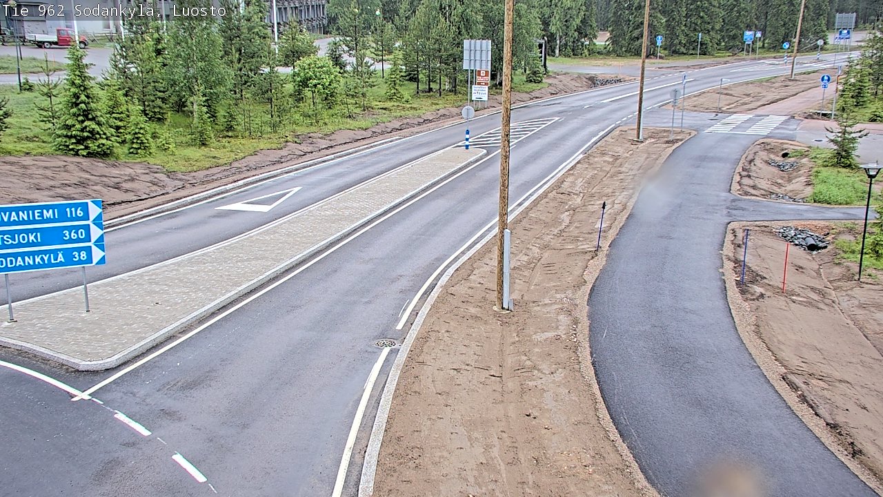 Kelikamerat Kuva Tie 962 Sodankylä, Luosto, Sodankylä, Lappi