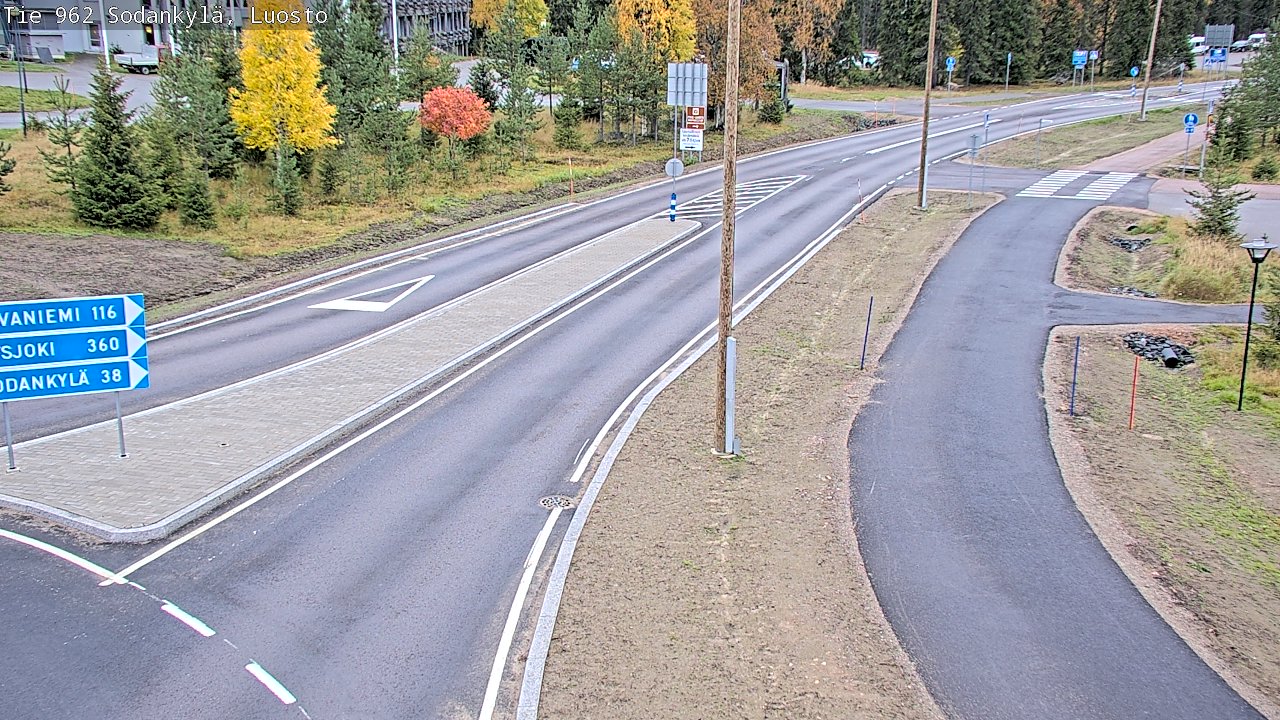 Kelikamerat Kuva Tie 962 Sodankylä, Luosto, Sodankylä, Lappi