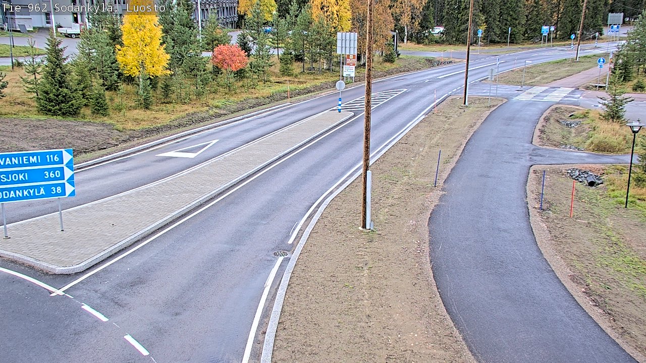 Kelikamerat Kuva Tie 962 Sodankylä, Luosto, Sodankylä, Lappi