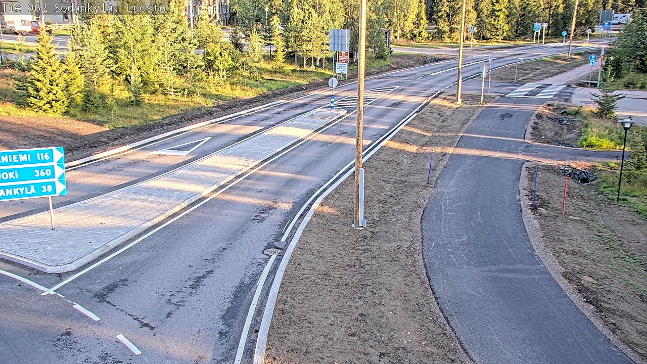 Kelikamerat Kuva Tie 962 Sodankylä, Luosto, Sodankylä, Lappi