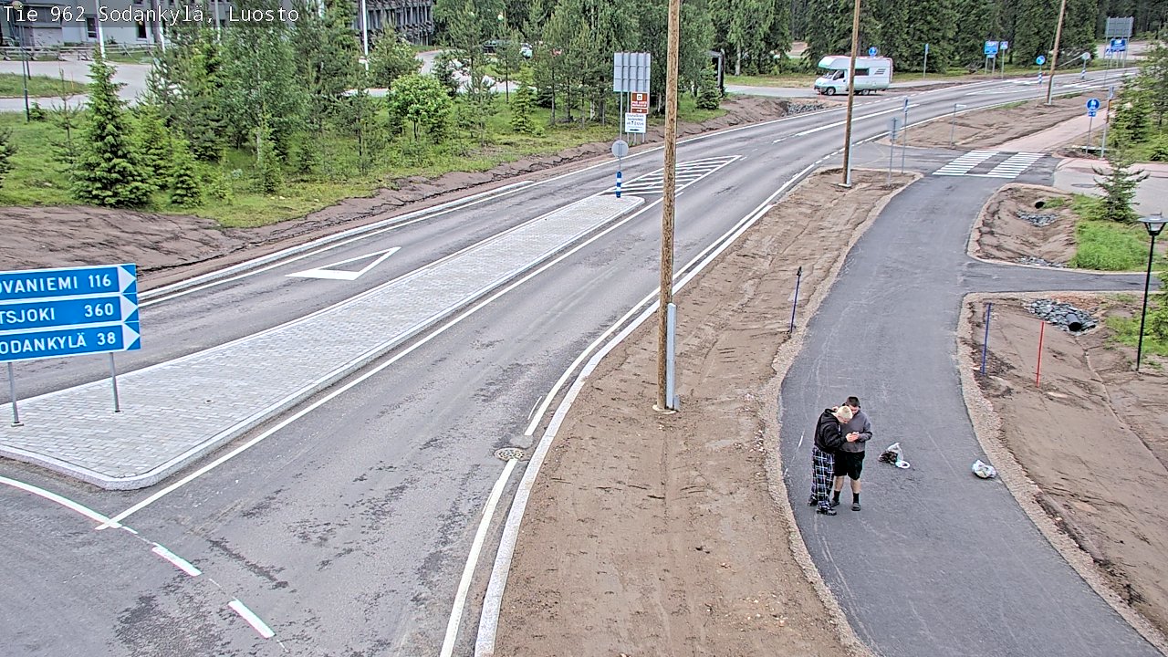 Kelikamerat Kuva Tie 962 Sodankylä, Luosto, Sodankylä, Lappi
