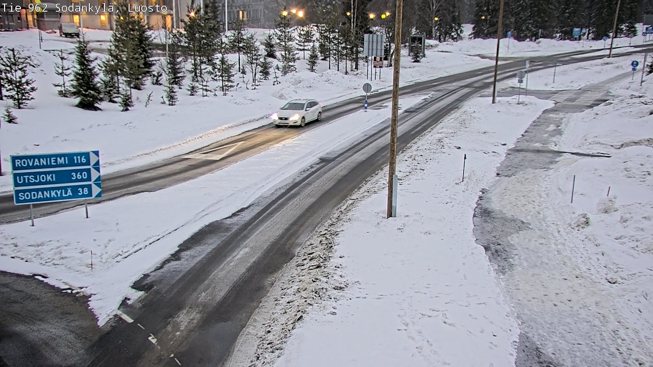 Kelikamerat Kuva Tie 962 Sodankylä, Luosto, Sodankylä, Lappi