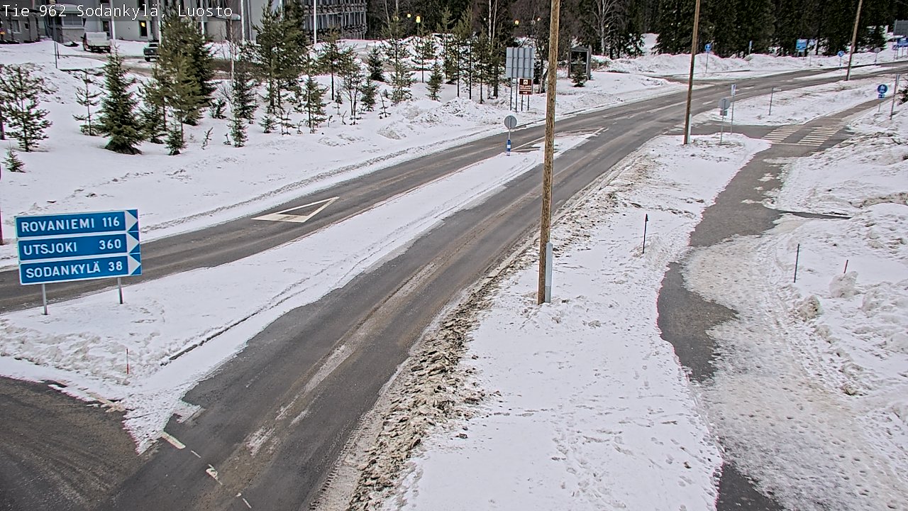 Kelikamerat Kuva Tie 962 Sodankylä, Luosto, Sodankylä, Lappi