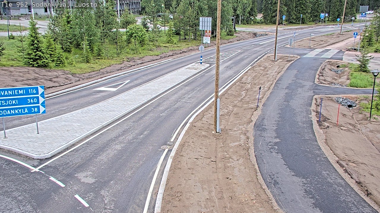 Kelikamerat Kuva Tie 962 Sodankylä, Luosto, Sodankylä, Lappi