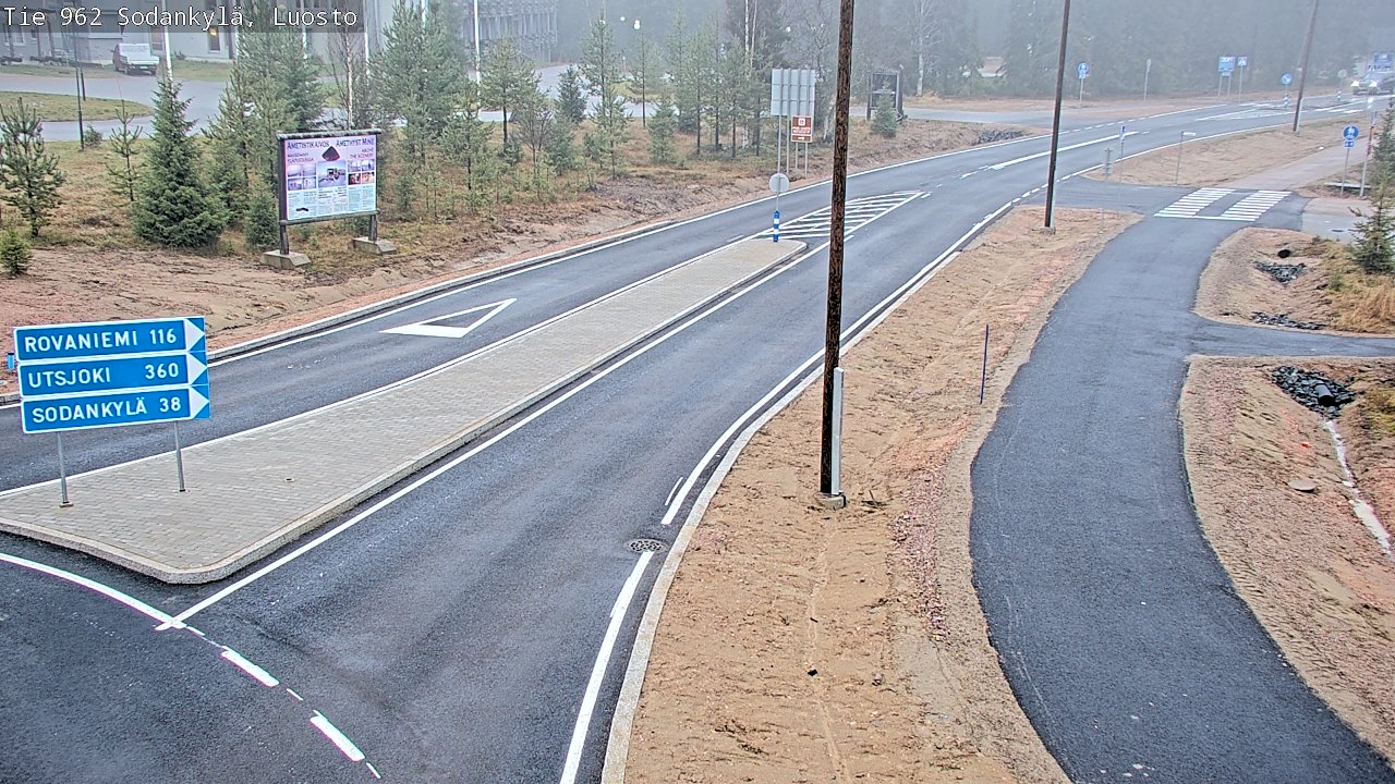 Kelikamerat Kuva Tie 962 Sodankylä, Luosto, Sodankylä, Lappi