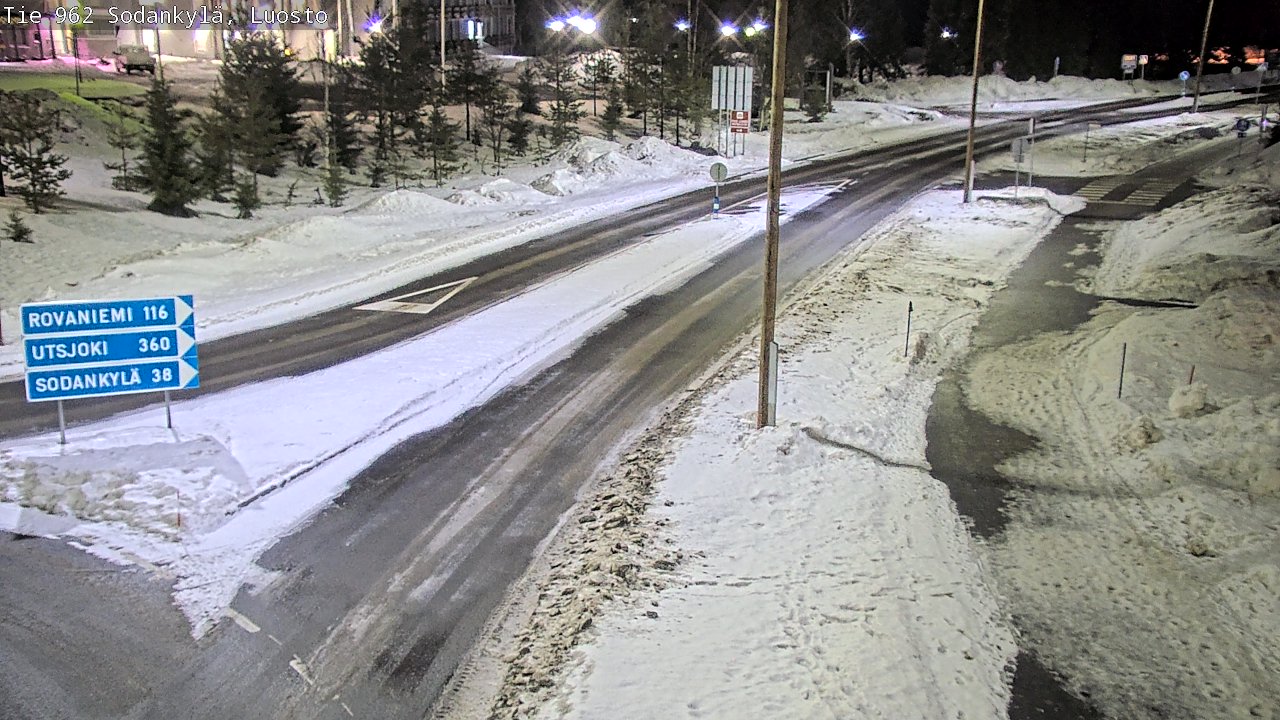 Kelikamerat Kuva Tie 962 Sodankylä, Luosto, Sodankylä, Lappi